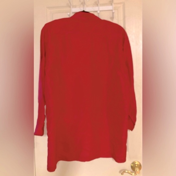 Button Up Silk Blouse - Picture 2 of 4